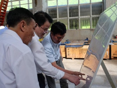 Thứ trưởng Trần Quốc Phương và Thứ trưởng Viêng-xa-vẳn Vi-lay-phon kiểm tra Dự án Thủy điện Xecaman 3