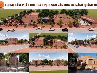Hình ảnh quảng bá Trung tâm phát huy giá trị di sản văn hóa đa năng Quảng Ngãi của Công ty Đoàn Ánh Dương.