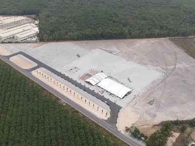 KCN Việt Nam – Singapore III đang được xây dựng hạ tầng