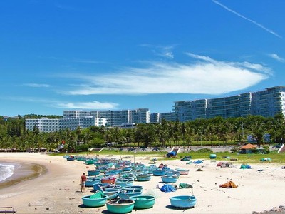 Một dự án bất động sản nghỉ dưỡng ở TP. Phan Thiết, tỉnh Bình Thuận đã đi vào hoạt động. Ảnh: Trọng Tín