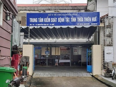 Trung tâm kiểm soát bệnh tật tỉnh Thừa Thiên Huế. Ảnh: Phúc Đạt
