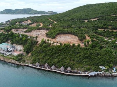 Dự án Khu du lịch sinh thái Trí Nguyên tại đảo Trí Nguyên, TP Nha Trang. Ảnh: T.X