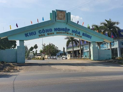 Khu công nghiệp Hòa Bình là 1 trong 3 khu công nghiệp của Kon Tum có tỷ lệ đưa đất vào sử dụng thấp