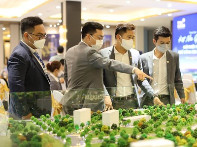 Mức độ quan tâm tới bất động sản vẫn lớn. Ảnh: Trọng Tín