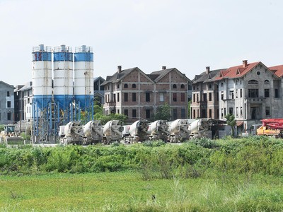 Hàng tồn kho gia tăng ở nhiều doanh nghiệp địa ốc chủ yếu là bất động sản dở dang. 