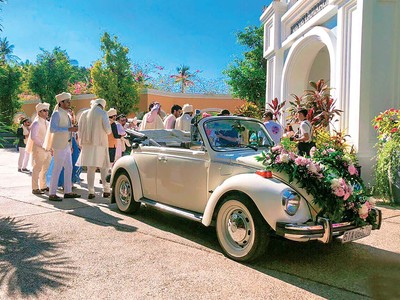 Đám cưới của tỷ phú Ấn Độ tại Phú Quốc.