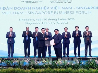 Masan nhận chứng nhận đăng ký đầu tư ra nước ngoài từ Bộ trưởng Bộ Kế hoạch và Đầu tư Nguyễn Chí Dũng