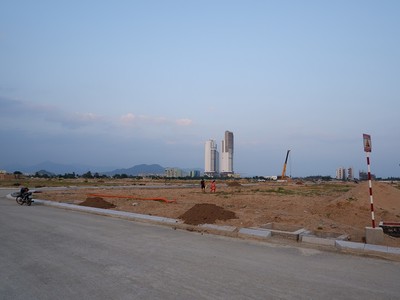 Một dự án thuộc lĩnh vực đô thị đang triển khai tại TP. Phan Rang - Tháp Chàm, tỉnh Ninh Thuận. Ảnh minh họa.