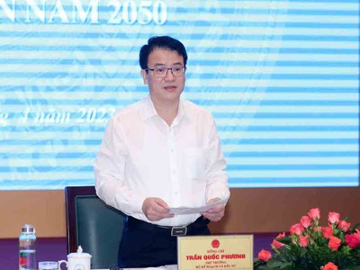 Thứ trưởng Bộ Kế hoạch và Đầu tư Trần Quốc Phương (Ảnh: Đức Trung)