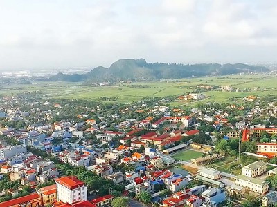 Thị trấn An Lão đẹp và thanh bình bên Núi Voi huyền thoại