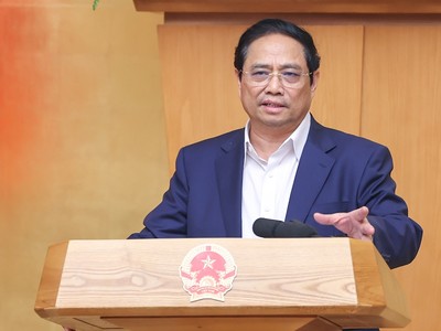 Thủ tướng Phạm Minh Chính chủ trì phiên họp Chính phủ thường kỳ ngày 3/6 (Ảnh: Nhật Bắc)