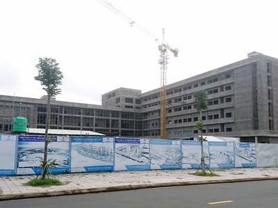 Công trình xây dựng Bệnh viện Ung bướu TP. Cần Thơ quy mô 500 giường