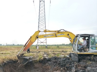 Lo gỡ vướng mặt bằng cho Dự án đường dây 220 kV Rạch Giá 2 - Kiên Bình