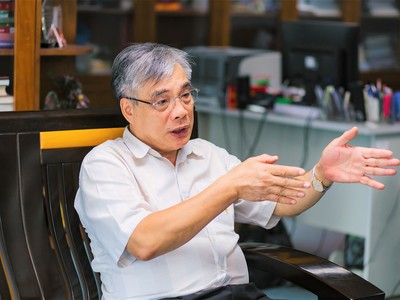 PGS-TS. Trần Đình Thiên, thành viên Hội đồng Tư vấn chính sách của Thủ tướng Chính phủ.
