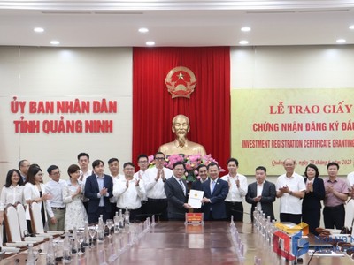 Quảng Ninh đứng đầu cả nước về thu hút đầu tư nước ngoài trong 10 tháng năm 2023