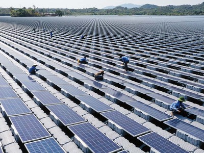 Các nguồn điện được sử dụng để xuất khẩu theo đề nghị này là điện sạch Ảnh: Đức Thanh