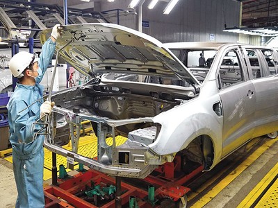 Các dự án quy mô lớn đã góp phần quan trọng “hâm nóng” dòng vốn đầu tư nước ngoài vào Việt Nam. Ảnh: Đức Thanh