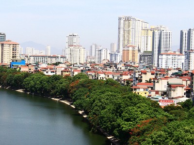 Doanh nghiệp địa ốc có thể sẽ dễ tiếp cận tín dụng hơn thời gian tới. Ảnh: Thành Nguyễn 