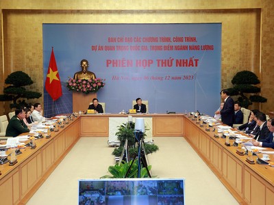 Phó thủ tướng Trần Hồng Hà họp Ban chỉ đạo các chương trình, công trình, dự án quan trọng quốc gia, trọng điểm ngành năng lượng lần thứ nhất