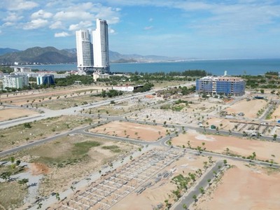 Dự án Khu đô thị biển Bình Sơn – Ninh Chữ đang triển khai tại TP. Phan Rang - Tháp Chàm. Nguồn: NTV.