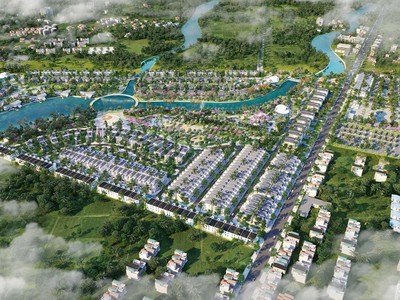 Ảnh phối cảnh Dự án Khu du lịch nghỉ dưỡng và chăm sóc sức khỏe Hội Vân.