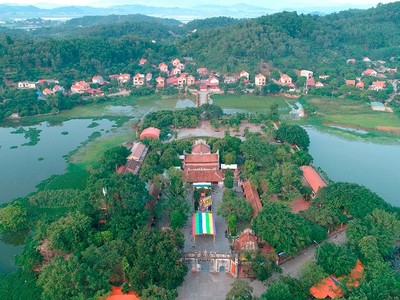 Di tích Côn Sơn - Kiếp Bạc ở Chí Linh (Hải Dương). Ảnh: Thành Chung