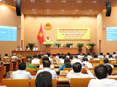 Hà Nội thông qua chủ trương sắp xếp đơn vị hành chính, giảm 61 xã, phường