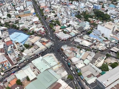 Nút giao Bốn Xã nối quận Bình Tân và Tân Phú cũng được đề xuất ưu tiên đầu tư giai đoạn 2024 - 2030. Ảnh: Lê Minh 