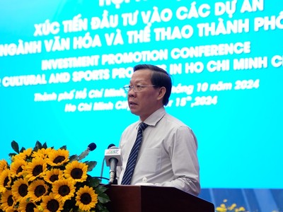 Ông Phan Văn Mãi, Chủ tịch UBND TP.HCM kỳ vọng Thành phố phải là nơi được lựa chọn để tổ chức các sự kiện văn hóa nghệ thuật lớn có tầm vóc khu vực, châu lục.