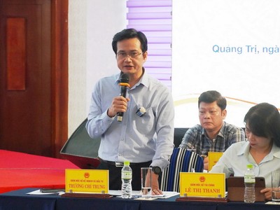 Ông Trương Chí Trung, Giám đốc Sở Kế hoạch và Đầu tư Quảng Trị được bổ nhiệm làm Giám đốc Sở Tài chính (sau hợp nhất)