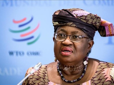 Tổng giám đốc WTO Ngozi Okonjo-Iweala. (Ảnh: AFP/TTXVN)