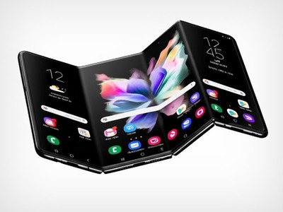 Samsung phát triển smartphone gập bốn