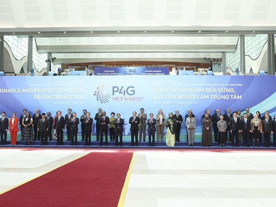 Những hình ảnh tại Hội nghị Thượng đỉnh Đối tác vì tăng trưởng xanh và mục tiêu toàn cầu 2030 (P4G)
