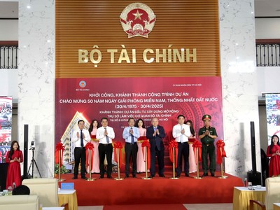Khánh thành Dự án đầu tư xây dựng mở rộng trụ sở làm việc Cơ quan Bộ Tài chính
