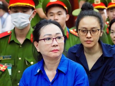 Bị cáo Trương Mỹ Lan, cựu chủ tịch HĐQT Tập đoàn Vạn Thịnh Phát.