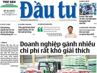 Báo Đầu tư số 50