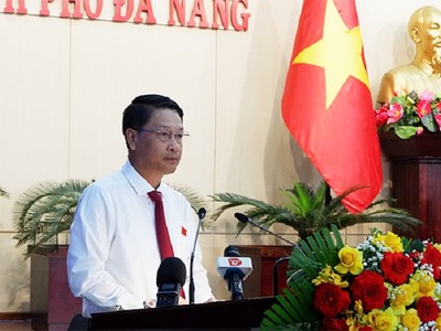 Chủ tịch HĐND Thành phố Đà Nẵng Ngô Xuân Thắng đề nghị không để gián đoạn, không ảnh hưởng hoạt động của cơ quan, tổ chức, người dân, doanh nghiệp sau khi sắp xếp lại đơn vị hành chính. Ảnh: Ngô Huyền