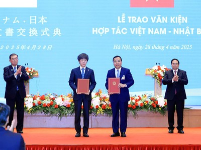 Thông cáo báo chí chung Việt Nam - Nhật Bản