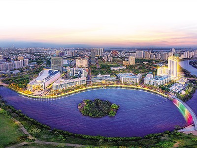 TP.HCM sở hữu nền tảng vững chắc để trở thành trung tâm tài chính xanh hàng đầu khu vực. Ảnh: Lê Toàn