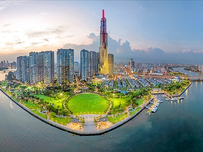 TP.HCM đang tiến gần hơn đến mục tiêu trở thành một trung tâm tài chính quốc tế năng động. Ảnh: Lê Hoàng Mến