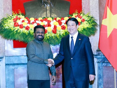 Tổng thống Sri Lanka khuyến khích doanh nghiệp Việt Nam đầu tư vào lĩnh vực chiến lược