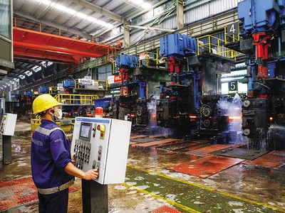 Nhà máy của Hòa Phát tại Hải Dương.