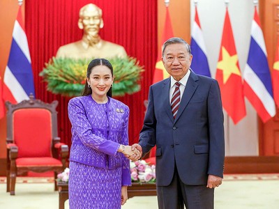 Tổng Bí thư Tô Lâm nêu một số trọng tâm hợp tác Việt Nam - Thái Lan