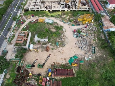 Khu đất "vàng" tại số 28E, Trần Phú, Nha Trang từng được tỉnh Khánh Hòa giao cho Công ty TNHH Đỉnh Vàng Nha Trang thực hiện Dự án Nha Trang Golden Gate.