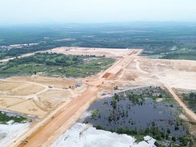 Dự án Khu công nghiệp Quảng Trị sẽ tiếp tục được đầu tư mở rộng trong thời gian tới. Ảnh: Ngọc Tân
