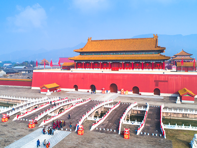 Phim trường Hoành Điếm (Trung Quốc) là điểm đến thu hút hàng triệu du khách (Ảnh:hengdianworld)