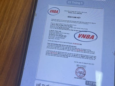 Giả mạo văn bản của Hiệp hội Ngân hàng Việt Nam (VNBA) để lừa đảo