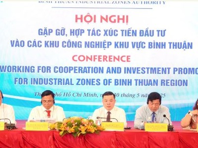 Bình Thuận phấn đấu năm 2026 tỷ lệ lấp đầy các khu công nghiệp đạt trên 60%