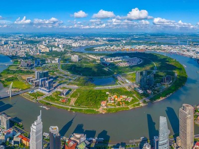 Ba lô đất ký hiệu 1-2, 1-3, 3-5 tại khu đô thị mới Thủ Thiêm đấu giá trong năm nay dự kiến có giá khởi điểm trên 5.000 tỷ đồng.