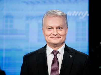 Tổng thống Cộng hòa Lithuania Gitanas Nauseda.
